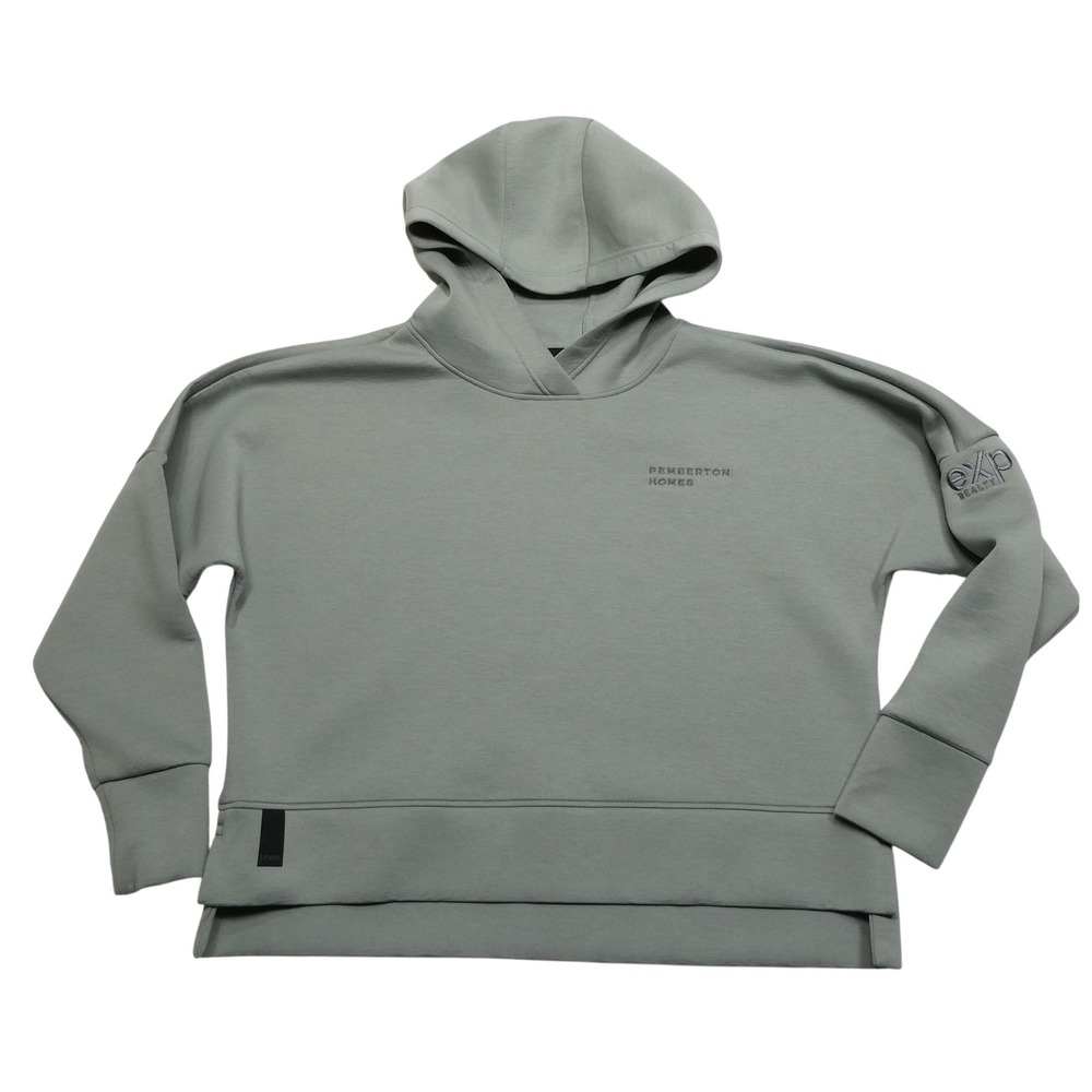 UNRL Performance Hoodie Sweatshirt Womens M Green Pemberton Homes EXP Realty